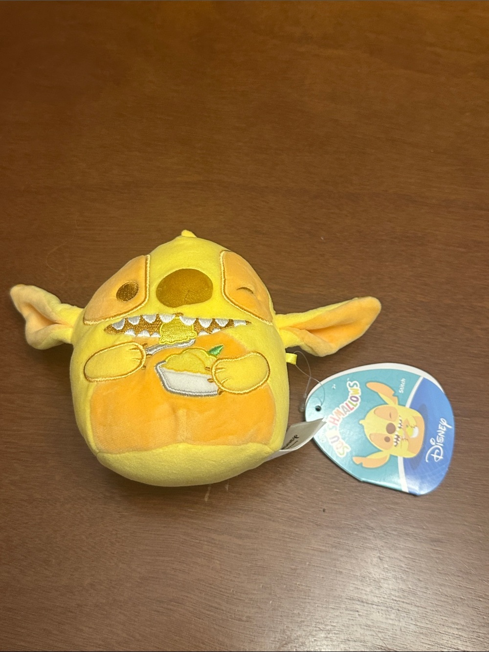 Squishmallows Disney 5” Scented Stitch Lemon Sorbet Plush